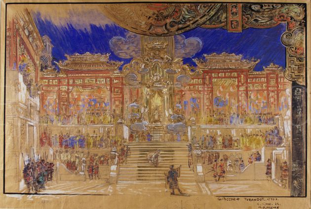 Turandot - Bozzetto di scena
